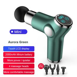 Full Body Massager Muscle Massage Gun Mini Massager Fascia Gun Back Massager Small Vibrator Muscle Relaxant Fitness Body Pain Relief massageador 230720