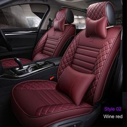 Universal Car seat covers For Ford mondeo Focus Fiesta Edge Explorer Taurus S-MAX F-150 Auto accessories Full Front Rear257H