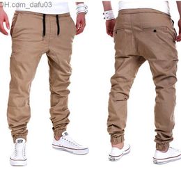 Men's Pants Mens Joggers Male Trousers Men Pants Casual Solid Pants Jogging Sweatpants Jogger Black Grey Khaki Gym Clothing Z230720