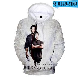 Men's Hoodies Supernatural 3D Men Women Sweatshirts Fashion High Quality Hoodie Sweatshirt Pullover