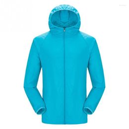 Women's Trench Coats Men Women Quick Dry Hiking Jackets 2023 Waterproof Sun-Protective Outdoor Sports Skin Male Female Windbreaker