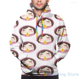 Men's Hoodies Mens Sweatshirt For Women Funny Umaru Gremlin Dva - Dorito Munch! Print Casual Hoodie Streatwear