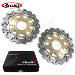 Arashi ER-6F ER-6N Front Brake Disc For Kawasaki ER6F 2006-2015 2007 2008 2009 2010 2011 2012 2013 2014 ER6N CNC Motorcycle Brake 236g