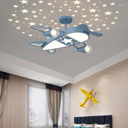 Ceiling Lights Nordic Creative Personality Aircraft Starry Sky Children's Room Simple Boys And Girls' Bedroom LED Light