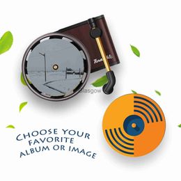 Car Air Freshener Customized CD Car Air Freshener Perfume Record Player Car Fragrance Clip Vinyl Spin Phonograph Air Vent Outlet Aromatherapy x0720