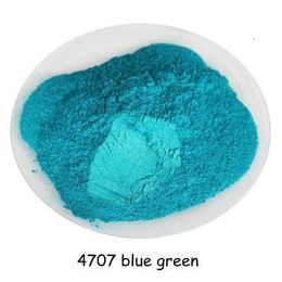Nail Glitter 500gram blue green Color Cosmetic pearl Mica Pearl Pigment Dust Powder for DIY Art Polish and Makeup Eye Shadow lipstick 230719
