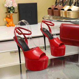 fashion women pumps red patent leather point toe studded spikes high heels shoes heeled pumps brand new 15.5cm big size