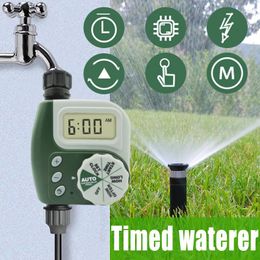 Watering Equipments Knob Type Automatic Timer Garden Sprinkler Single Outlet Faucet Hose Irrigation Controller Drip Too