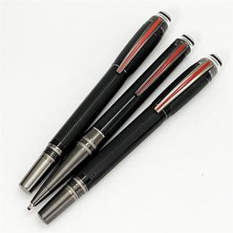 YAMALANG Urban Speed Ballpoint Pens Luxury Black Resin Rollerball Pen Pvd-Coated Fittings313G