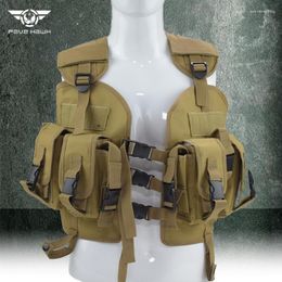 Men's Vests Light Speed Dismantling Tactical Vest Man Multifunctional Special Forces CS Military Fans Protective Storage Bag Equipment