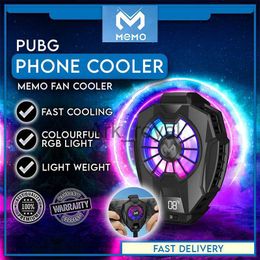 Other Cell Phone Accessories MEMO DL05 DL06 FL05 Mobile Phone Cooler Cooling Fan Radiator For Cell Phone Tablets Cool Heat Sink For Smartphones Air Cooler J230720