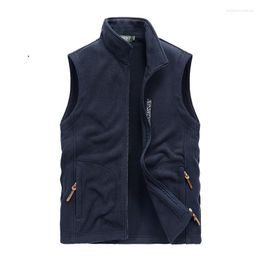 Men's Vests Tactical Vest Fleece Winter Jackets For Men Pographer Thermal Mountaineering Sleeveless Fashion Brand Casual Waistcoats