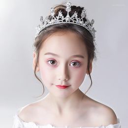 Hair Clips Children's Crown Accessories Princess Birthday Show Runway Little Girl Stage Performance