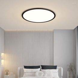 Ceiling Lights Simple Modern Led Living Room Lamp Atmospheric Rectangular Ultra-thin Nordic Bedroom Study Dining