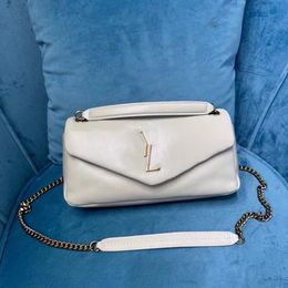 channelbags Bags Evening chanells Shoulder Designer Luxury Purse Chain tote bag wallet women leather Y fashion handbag white lamskin new Crossbody golden Chain Clu