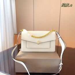 Fashion snakehead chain handbag copper-plated calfskin material the most classic warm atmosphere 27x7x17cm with gift box packaging