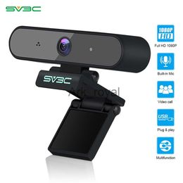 Webcams Full HD 1080P Webcam Computer PC Web Camera With Microphone USB Plug Web Cam For Live Broadcast Video Calling Conference Webcam J230720