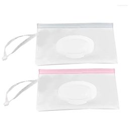 Storage Bags Travel Baby Wipes Pouch Portable Wet Wipe Dispenser Bag Packaging Accessories Reusable Carrying