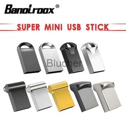 Memory Cards USB Stick Memory Cards USB Stick Banolroox Mini USB Flash Drive Metal Pendrive 8GB 16GB 32GB 64GB 128GB Keyring Pen Drive Flash USB Stick Small Memoria USB