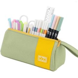 Large Capacity Pencil Case Minimalist Pen Pouch Stationery Bag For Adults Teen Girls School Office Supplies