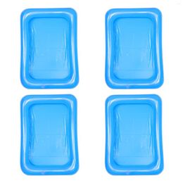 Plates Serving Bar Coolers Floating Holder Buffet Server Tray Pool Cup Holders Beach Summer Party Supplies For Sand Indoor