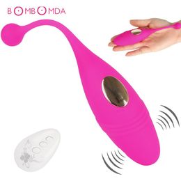 yutong Wireless Remote Control Vibrating Bullet Eggs Vibrator Toy for Woman Rechargable Clitoris Stimulator Vaginal Balls285z