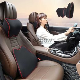 Seat Cushions Car Neck Headrest Pillow Car Accessories Cushion Auto Seat Head Support Neck Protector Automobiles Seat Neck Rest Memory Cotton x0720 x0721 x0721