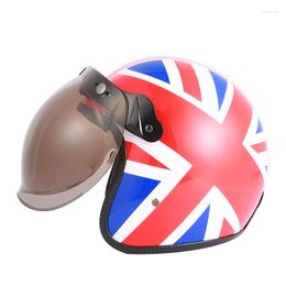 Motorcycle Helmets Personalized Fashion DOT Approved Cascos Capacete Helmet 3/4 Open Face Vintage Scooter Jet