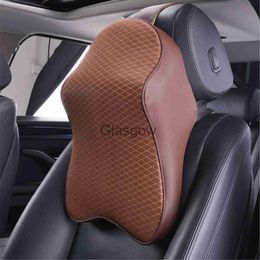 Seat Cushions Car Seat Head Rest Pad Memory Foam Pillow Head Neck Rest Support Cushion x0720