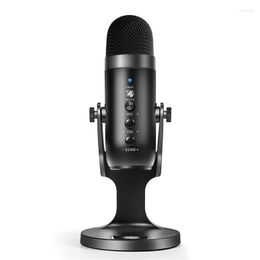 Microphones USB Microphone Professional Condenser Mic For PC Computer Laptop Recording Studio Singing Game Streaming Mikrofon Live Broadcast