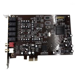 Sound Cards AU42 -Nature Blessed PCI-E 5 1 Creative Card SN0105 Sb0105 PCIE For XP WINDOWS 7 8 101256t