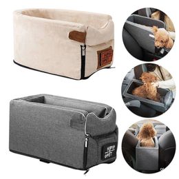 Dog Carrier Dog Car Seat Bed Car Central Dog Car Seat Bed Portable Dog Carrier for Small Dogs Cats Safety Travel Bag Dog Accessories 230719