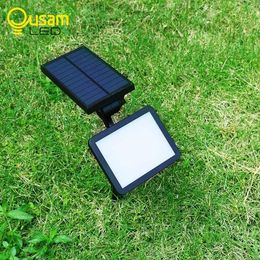 Garden Lawn Solar Lamp Waterproof Solar Panel Charging Lights 48 Led 960LM Lampe Wall Light Solaire Outdoor Lighting Multi-angle293H