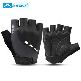 Cycling Gloves INBIKE Cycling Gloves Half Finger Anti Slip Breathab Motorcyc MTB Road Bike Gloves Men Women Outdoor Sports Gloves IF19285 HKD230720