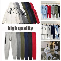 Pantaloni sportivi firmati da uomo Felpe con cappuccio Tuta Tech Fleece Abbigliamento sportivo Giacche con cappuccio Joggers Running Pantaloni sportivi in pile tecnico Tute dal taglio dritto Giacche