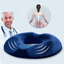 Comfort Memory Foam Seat Cushion Spinal Alignment Chair Pad For Relief From Sitting Back Pain Breathable Office Chair Cushion DBC 261G