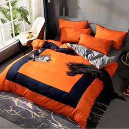 Cotton Bedding Sets Queen Size Adult Designer Quilt Cover Pillow Cases Sheet Duvet326n