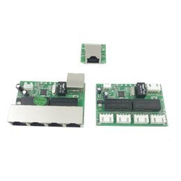 mini module 4 PIN ethernet switch circuit board for ethernet switch module 10 100mbps 5 port PCBA board OEM Motherboard328x
