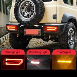 2Pcs LED reflector Tail Lamp for Suzuki JIMNY 2019 2020 2021 2022 Taillight Rear Lamp Parking Brake light Flow Turn Signal268n
