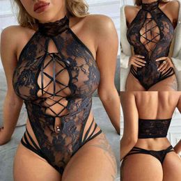 NXY Sexy Set Lingerie Costume Porno Fantasy Bodysuit Porn Babydoll Dress Erotic for Women Lace Open Bra 1130294p