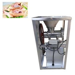 Electric Grinder Commercial Big Grinder Bone Chicken Bone Fish With Engine Pig Grinder 350r min Meat Grinders 220V 50Hz2472