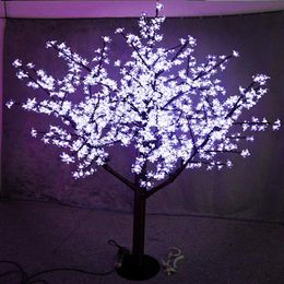 LED Cherry Blossom Tree Light Outdoor waterproof Artificial Tree 5-Feet 540leds Pink Green White Blue Color for Xmas Holiday Wed263s