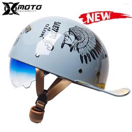 Motorcycle Helmets Street-Bike Helmet Women Men Outdoor Equipment Downhill Racing Cycling Motorfiets Helm Breathable M-2XL