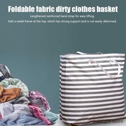 Storage Baskets Foldable Dirty Clothes Basket Standing Clothes Organiser Basket Waterproof Laundry Hamper with Handle for Home Bedroom R230720
