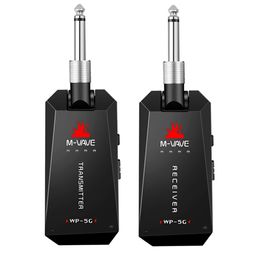 Other Electronics MVAVE 58G Guitar Wireless Transmitter Receiver Audio Digital System 30M Transmission for Bass stereo 230719