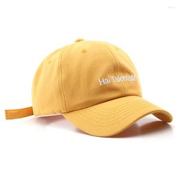 Ball Caps Korean Style Simple Women's Spring And Summer Soft Cotton Baseball Cap Fashionable Trendy Men's Sports Casual Sun Protection