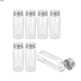 70ml 37x90x25mm Glass Bottle with Screw Cap Storage Sealed Small Vials Jars Seal Leak Proof 24pcsjars314I