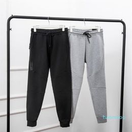 Designer-BLACK Grey Tech Fleece Sport Pants Space Cotton Trousers Men Bottoms Joggers Tech Fleece Camo Running pants 3 Colours Asia283y