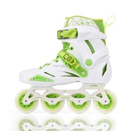 Inline Roller Skates Professional Speed Figure Inline Roller Skates Woman Man Adults Single Row Skating Shoes Patins 4 PU Wheels Size 35-44 Sneakers HKD230720