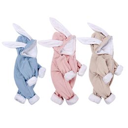 Baby clothing Boy girls Clothes Cotton Newborn toddler rompers cute Infant new born winter clothing 0-18M241D